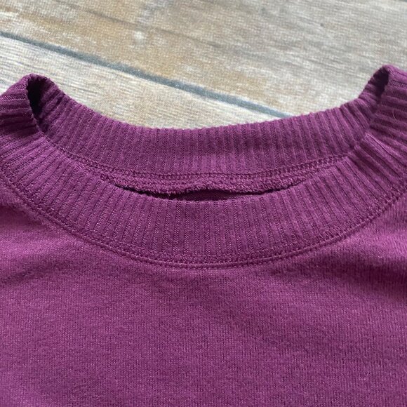 Lucky Brand Purple Crew Neck Pullover Sweater - Picture 14 of 14